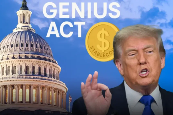 GENIUS Act crypto bill passed in U.S. House for stablecoin regulation, bipartisan support 2025.