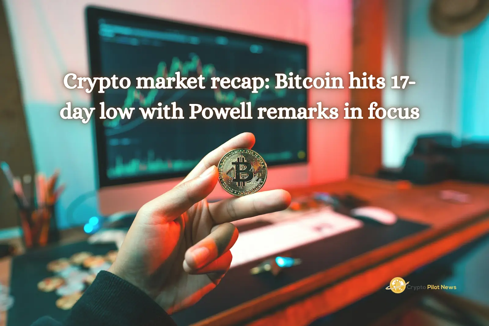 Bitcoin Drops to 17-Day Low Ahead of Powell’s Jackson Hole Speech