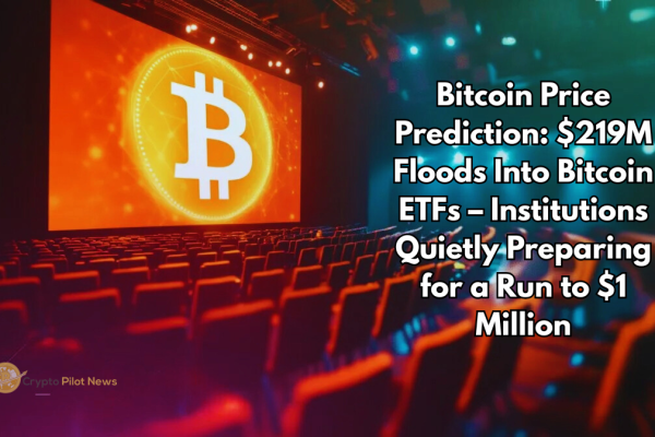 Bitcoin ETFs See $219M Inflow Are Institutions Betting on $1 Million BTC?