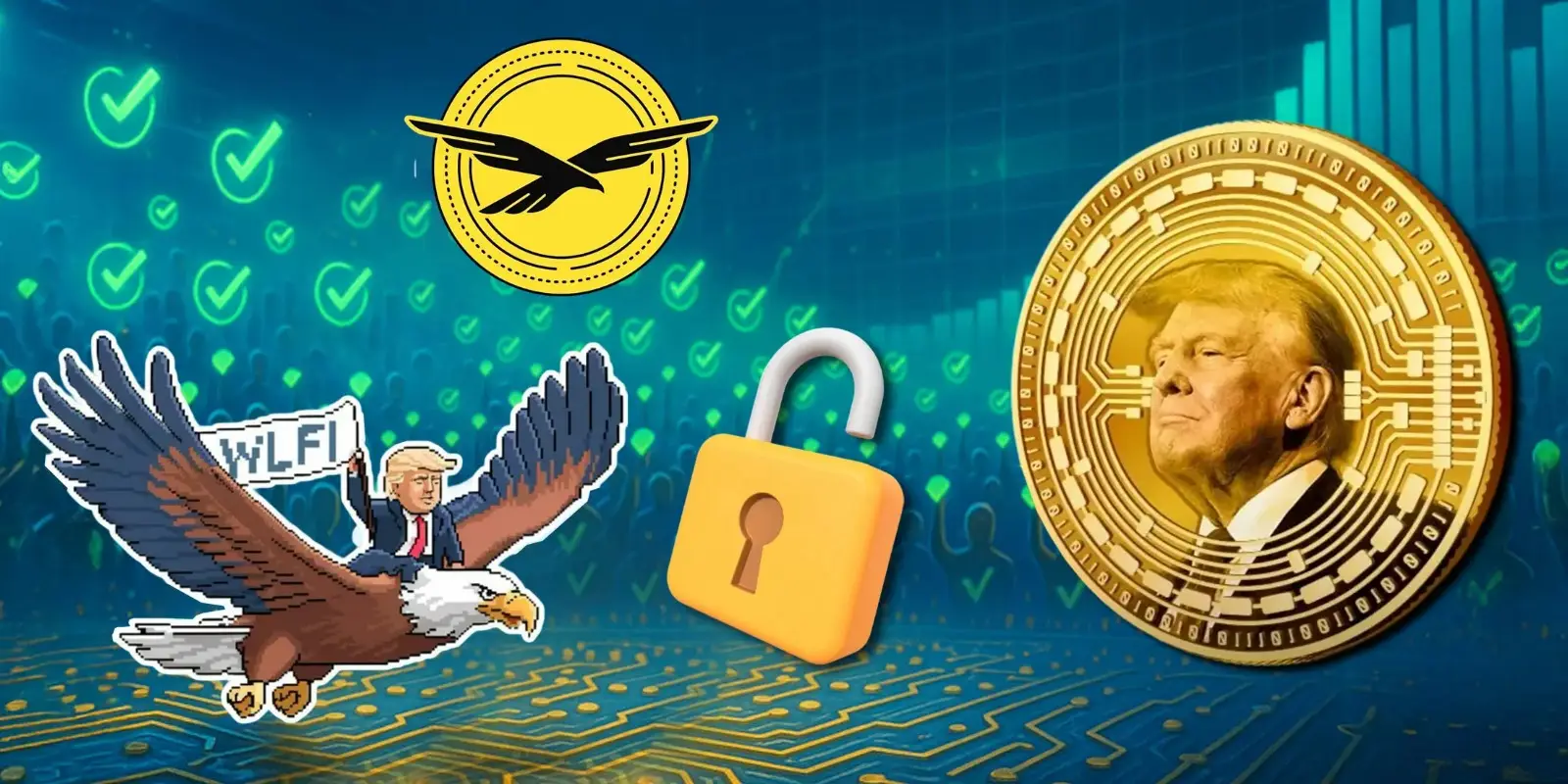 WLFI Derivatives Skyrocket Ahead of Trump-Linked Token Unlock